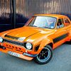 Orange Mk 1 Escort Diamond Painting