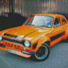 Orange Mk 1 Escort Diamond Painting