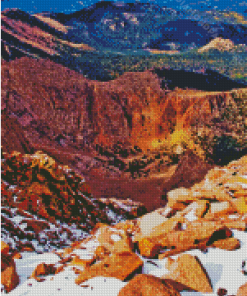 Pikes Peak Colorado Landscape Diamond Painting