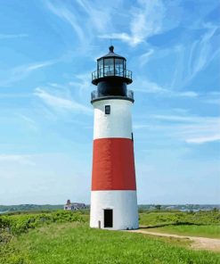 Sankaty Head Light Nantucket Island Diamond Painting