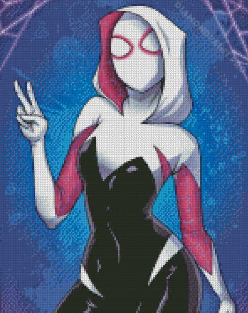 Spider Gwen Diamond Painting