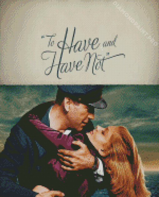 To Have And Have Not Romantic Film Poster Diamond Painting