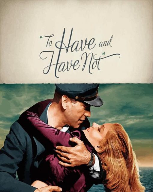 To Have And Have Not Romantic Film Poster Diamond Painting