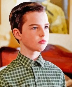 Young Sheldon Diamond Painting