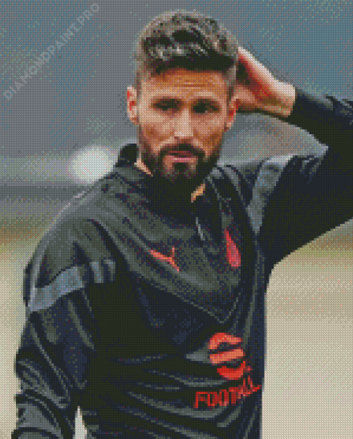 Aesthetic Olivier Giroud Diamond Painting