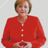Angela Merkel Former Chancellor Diamond Painting
