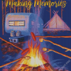 Campfire Marshmallows Diamond Painting