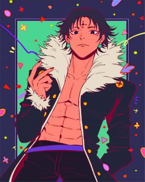 Chrollo Lucilfer Diamond Painting