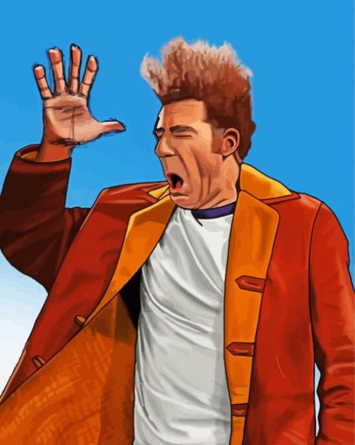 Cosmo Kramer Seinfeld Character Art Diamond Painting