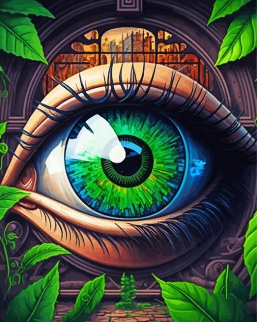 Ethereal Eyes Diamond Painting