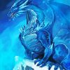 Fantasy Ice Dragon Diamond Painting