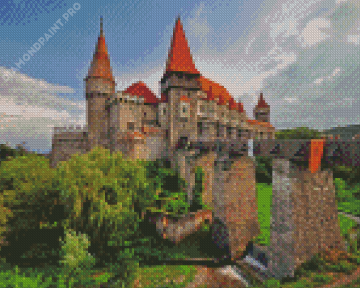 Hunedoara Castle Diamond Painting