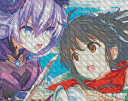 Hyperdimension Neptunia Diamond Painting