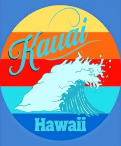 Kauai Hawaii Poster Diamond Painting