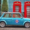 London Blue Mini Car Diamond Painting