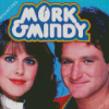 Mork And Mindy Poster Diamond Painting