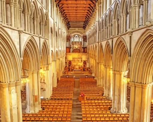 St Albans Cathedral Interior Diamond Painting