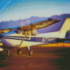 The Cessna 182 Airplane Diamond Painting