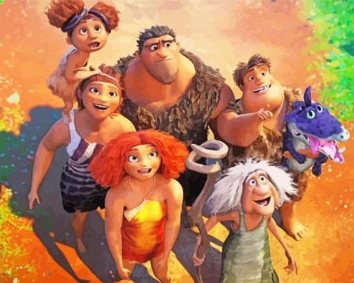 The Croods Diamond Painting