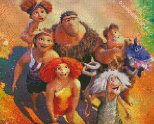 The Croods Diamond Painting