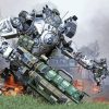 Titanfall Game Robots Diamond Painting