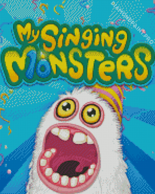 Video Game My Singing Monsters Diamond Painting