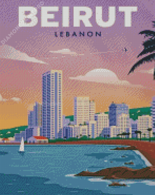 Beirut Diamond Painting