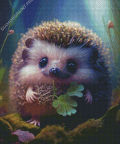 Hedgehog Diamond Painting