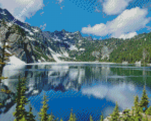 Lake Washington Nature Diamond Painting