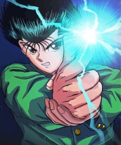 Yusuke Urameshi Yuyu Hakusho Character Diamond Painting