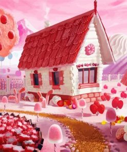 Candy House Diamond Painting