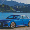 Audi S8 Car By Lake Diamond Painting