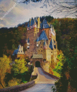 Burg Eltz Castle Diamond Painting