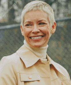 Evangeline Lilly Smiling Diamond Painting