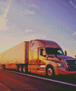 Large Truck Diamond Painting