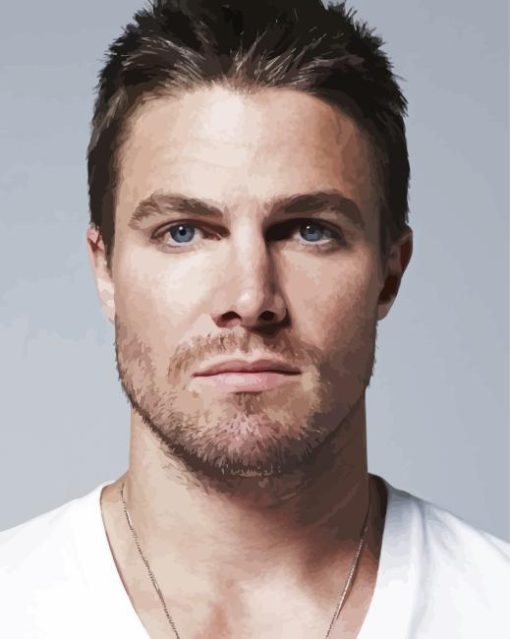 Stephen Amell Canadian Actor Diamond Painting