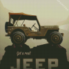 Willys Jeep Diamond Painting