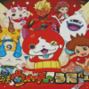 Yo Kai Watch Anime Poster Diamond Painting
