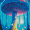 Aesthetic Psychedelic Mushroom Diamond Painting