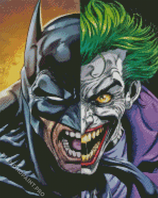 Batman Joker Diamond Painting