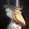 Classy Shoebill Stork Diamond Painting