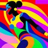 Colorful African Lady Diamond Painting