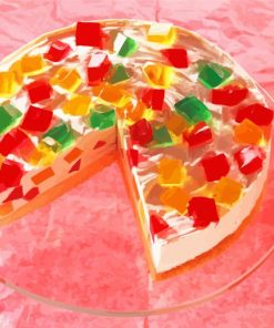 Colorful Jello Cake Diamond Painting
