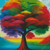Colorful Tree Diamond Painting