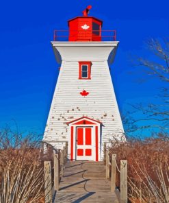 Canadian Lighthouse Diamond Painting