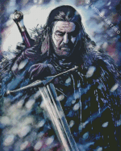 Ned Stark Art Diamond Painting