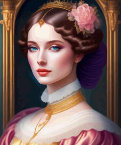 Regency Lady Diamond Painting