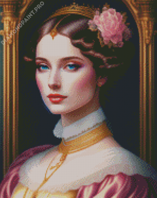 Regency Lady Diamond Painting