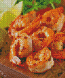 Seafood Cajun Food Diamond Painting