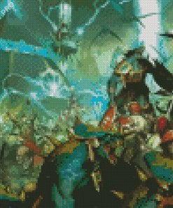 Seraphon Vs Chaos Diamond Painting